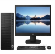 惠普HP Desktop Pro G2 MT (CTO01) 台式计算机（i3-8100/4G/1TB/21.5寸显示器）