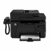 惠普（HP）LaserJet Pro MFP M128fp 黑白激光多功能一体机自带原装话机支持网络功能 