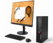 联想 ThinkCentre M710e-N059 台式计算机 I5-7500/4G/16GB傲腾+1T/DVDRW/三年上门服务/门到桌安装验机 19.5英寸显示器