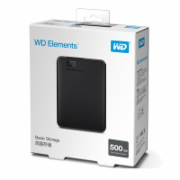 西部数据/WD Elements新元素系列 2.5英寸移动硬盘 500G（WDBUZG5000ABK） USB3.0