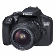 佳能/Canon EOS-1300D 单反套机照相机 18-55mm镜头（16G+相机包）