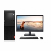 联想(Lenovo）启天M410-N080台式计算机 i5-7500/4GB/128G SSD + 1TB/DVD/15L机箱/19.5显示器