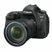 佳能/Canon(高端)照相机 EOS 6D Mark II 6D2 单反相机 单反套机 全画幅（EF 24-105mm f/3.5-5.6 IS STM 单反镜头+128G卡）