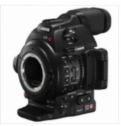 佳能(Canon) EOS C100 Mark II 17-40镜头 +4K高清128G内存+包+液压摄像机三脚架 摄像机