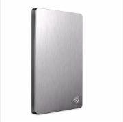 希捷/Seagate Backup Plus睿品 1TB 2.5英寸移动硬盘 金属皓月银（STDR1000301）存储设备