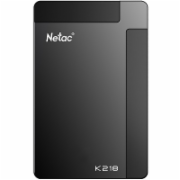 朗科（Netac）K218 500GB 加密移动硬盘 黑色 存储设备