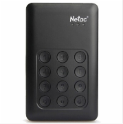 朗科（Netac）K588 2TB 移动硬盘 (按键加密/USB3.0）存储设备