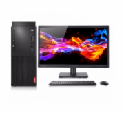 联想(Lenovo) 启天M420-D178 （i5-8500/4GB/128G SSD + 1TB/DVD刻录/15L机箱/19.5显示器） 台式计算机