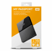 西部数据(WD) My Passport 1TB 2.5英寸移动硬盘（WDBYNN0010BBK-CESN）USB3.0
