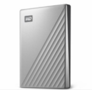 西部数据/WD My Passport Ultra 移动硬盘 1TB Type-C 高速接口 银色 兼容Mac