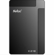 朗科/Netac K218 1TB 加密移动硬盘 黑色